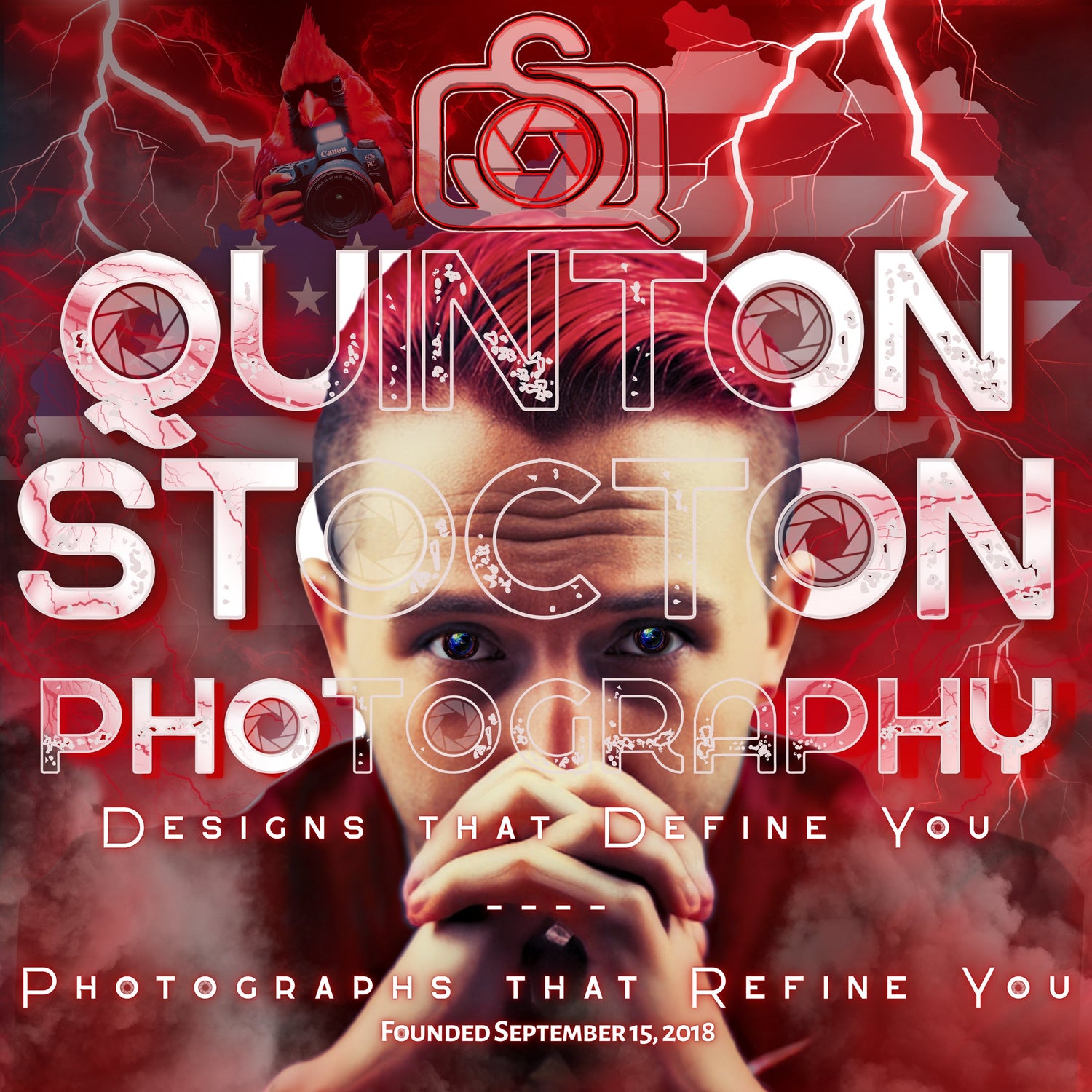 Quinton Stocton Photography, founded September 15, 2018. Designs that define you, photography that defines you.
