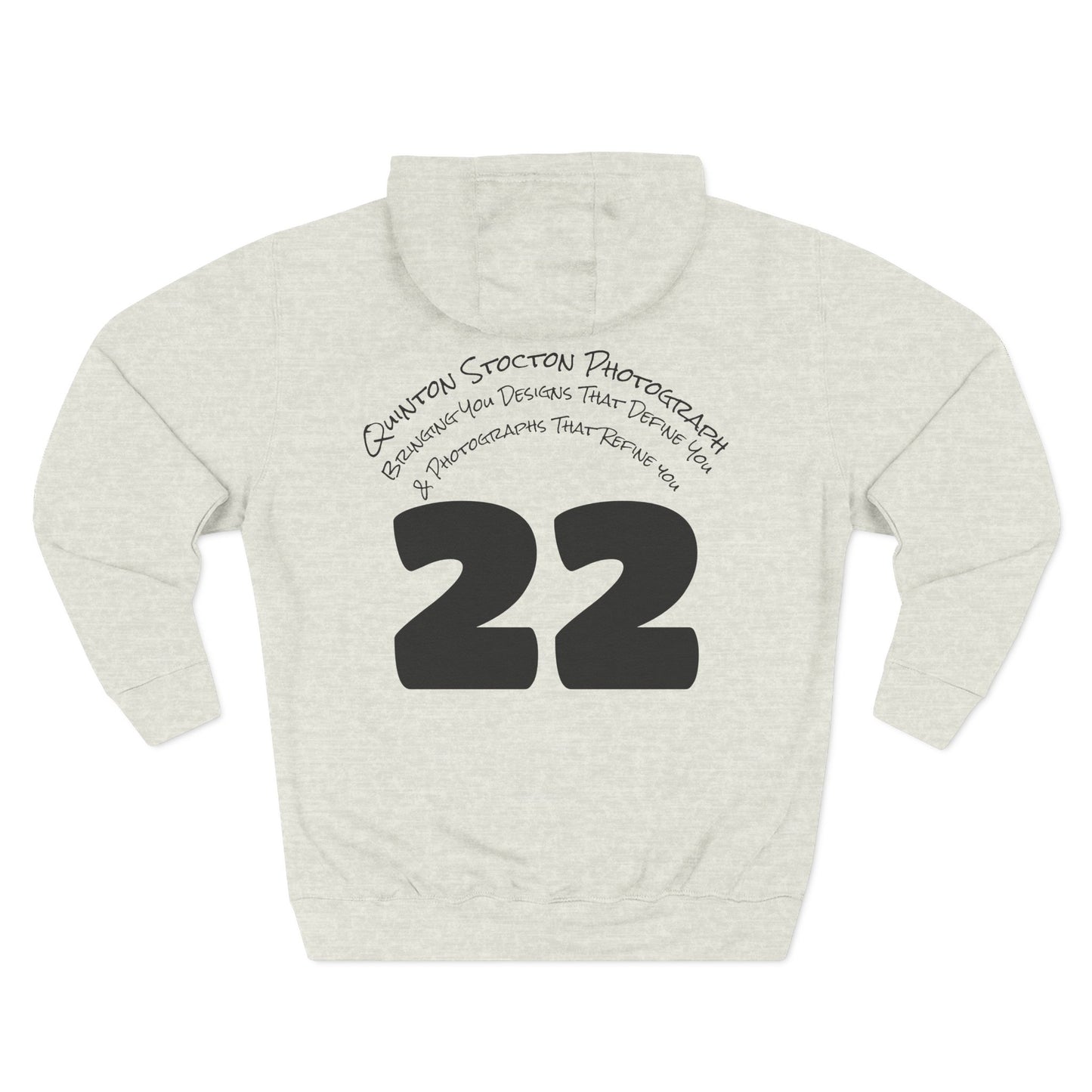 Quinton Stocton Photography Cardinal Crown Logo Hoodie – DTFlex Graphic Pullover