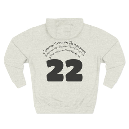 Quinton Stocton Photography Cardinal Crown Logo Hoodie – DTFlex Graphic Pullover