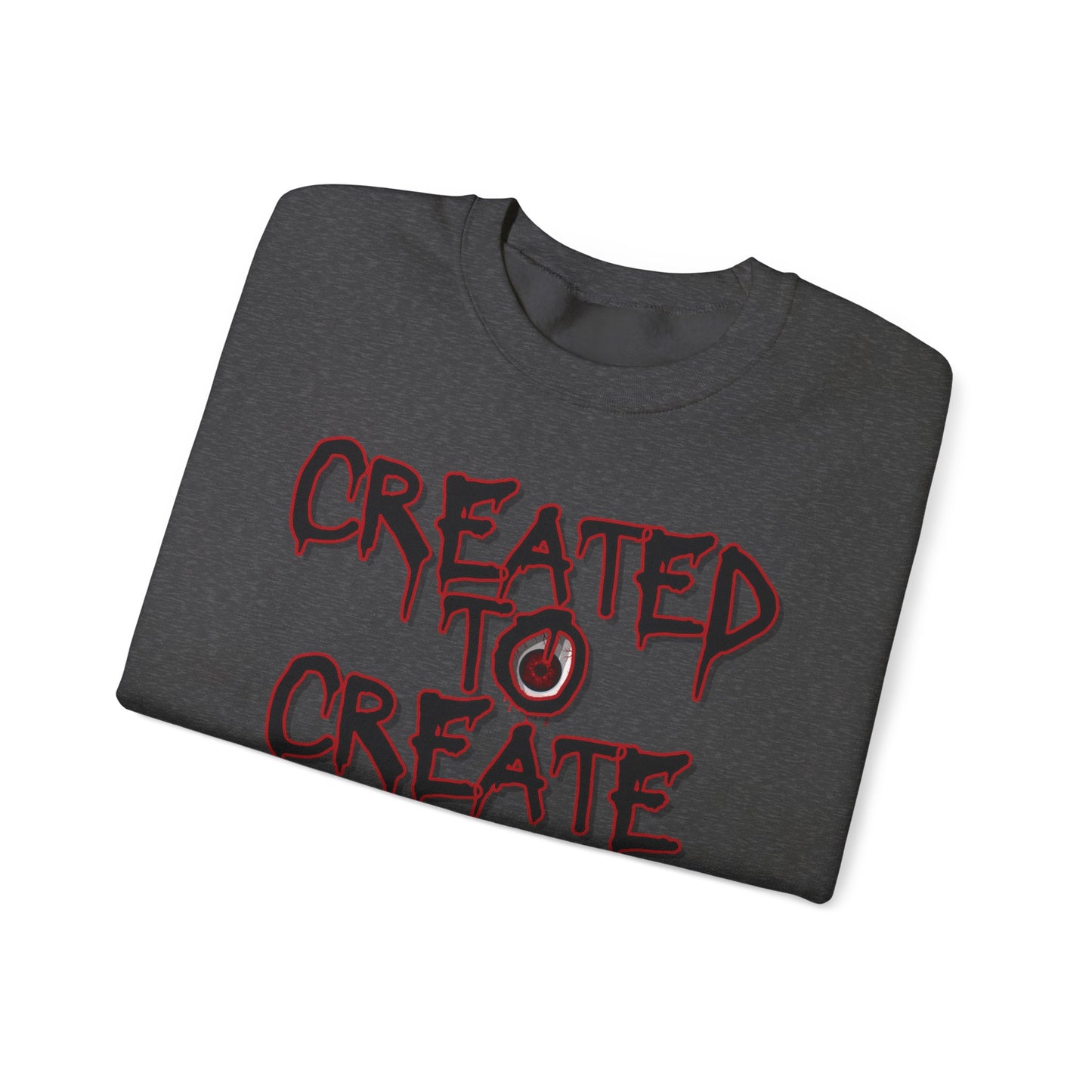 Created to Create Sweatshirt by Quinton Stocton Photography – DTFlex Graphic Sweatshirt