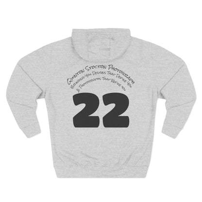 Quinton Stocton Photography Cardinal Crown Logo Hoodie – DTFlex Graphic Pullover