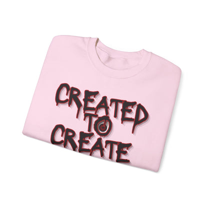 Created to Create Sweatshirt by Quinton Stocton Photography – DTFlex Graphic Sweatshirt