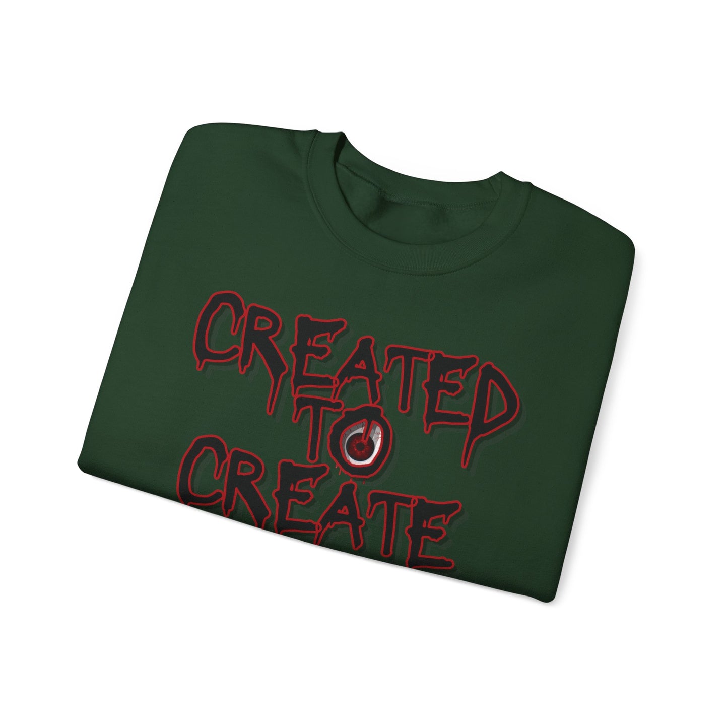 Created to Create Sweatshirt by Quinton Stocton Photography – DTFlex Graphic Sweatshirt