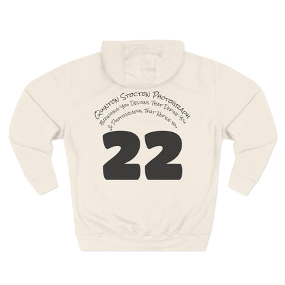 Quinton Stocton Photography Cardinal Crown Logo Hoodie – DTFlex Graphic Pullover