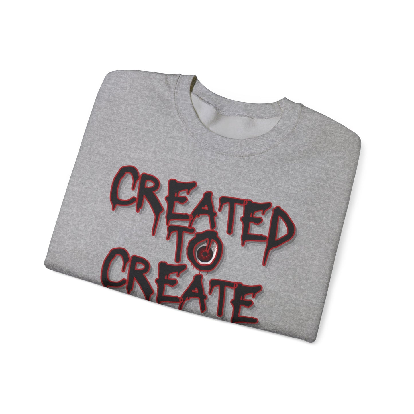 Created to Create Sweatshirt by Quinton Stocton Photography – DTFlex Graphic Sweatshirt