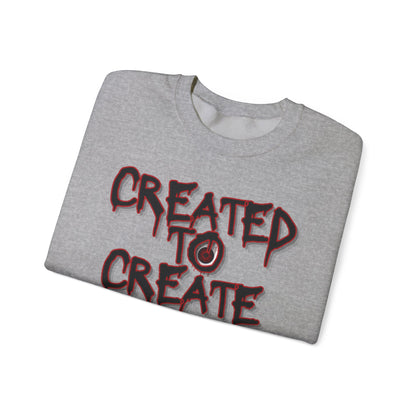 Created to Create Sweatshirt by Quinton Stocton Photography – DTFlex Graphic Sweatshirt