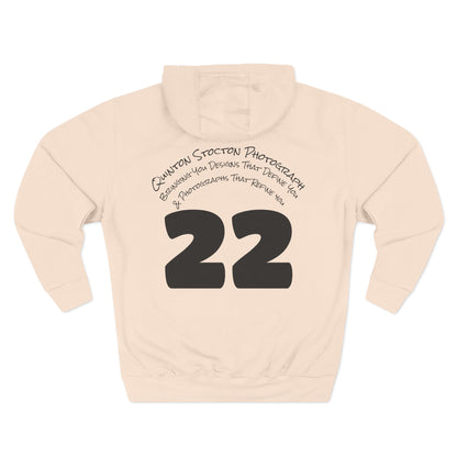 Quinton Stocton Photography Cardinal Crown Logo Hoodie – DTFlex Graphic Pullover