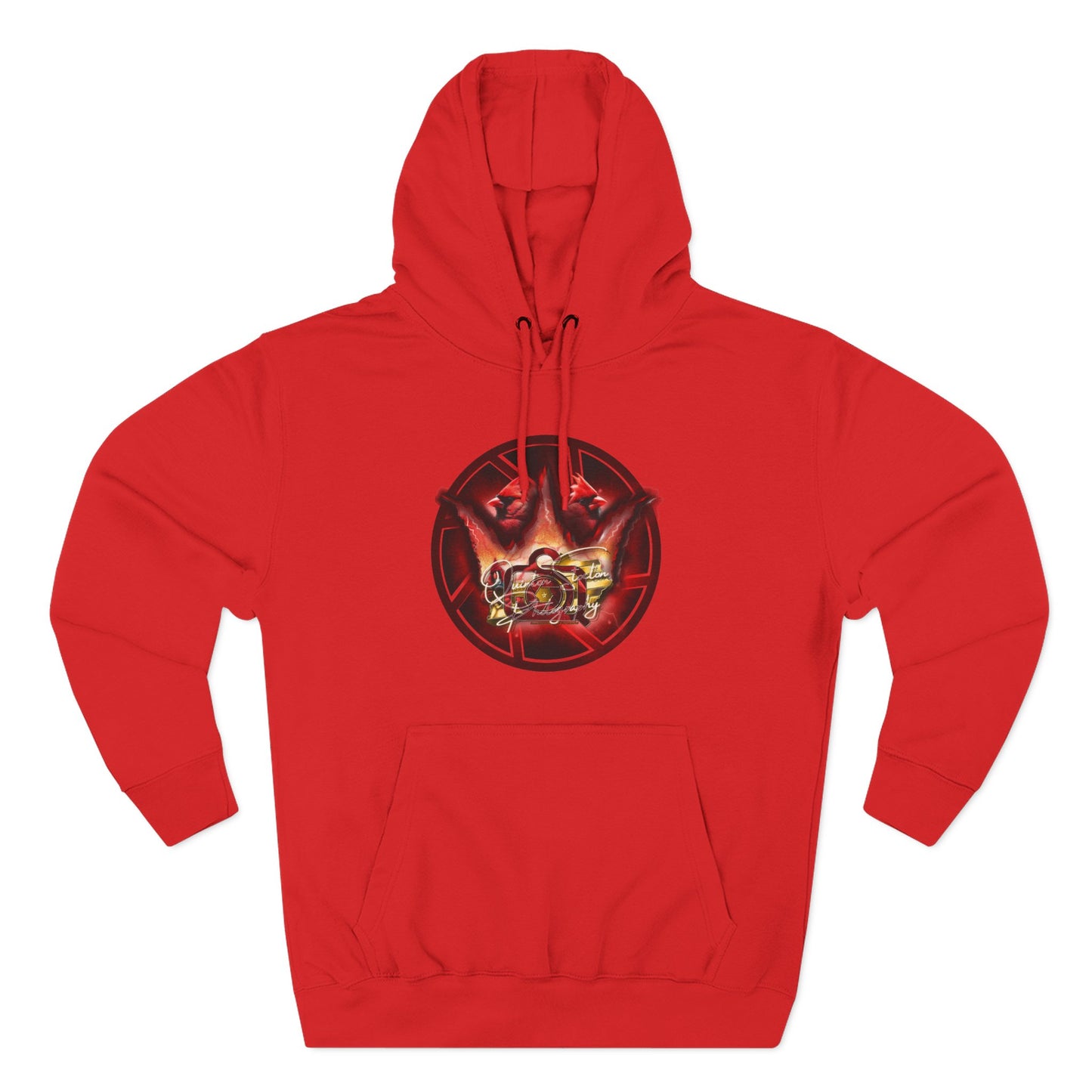 Quinton Stocton Photography Cardinal Crown Logo Hoodie – DTFlex Graphic Pullover