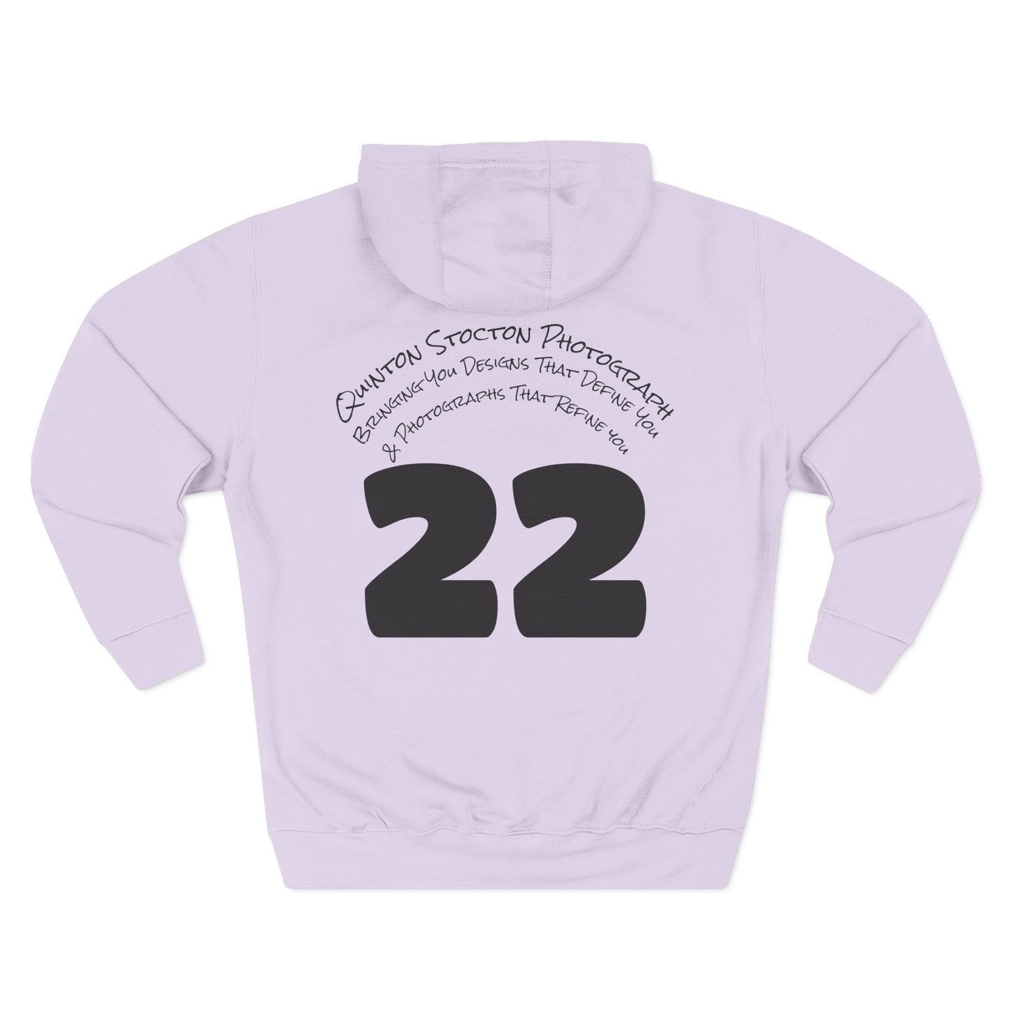 Quinton Stocton Photography Cardinal Crown Logo Hoodie – DTFlex Graphic Pullover