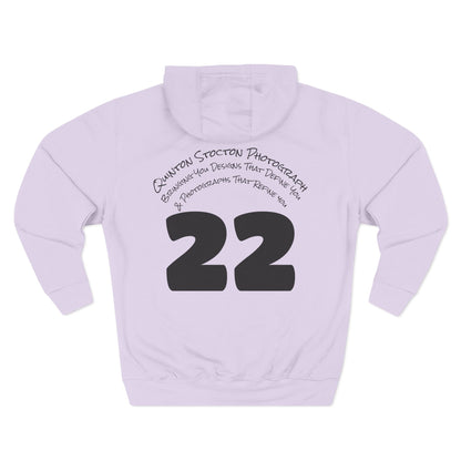 Quinton Stocton Photography Cardinal Crown Logo Hoodie – DTFlex Graphic Pullover