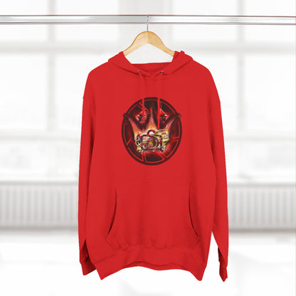 Quinton Stocton Photography Cardinal Crown Logo Hoodie – DTFlex Graphic Pullover