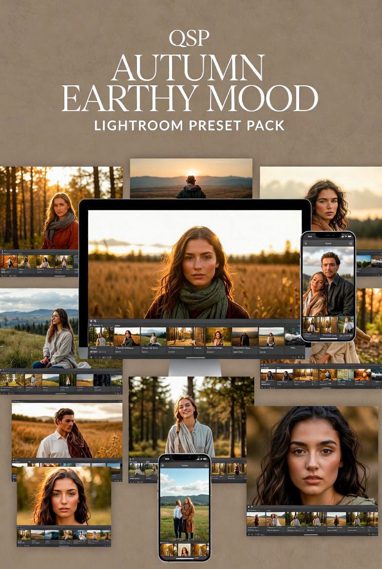 Autumn Earthy Mood Lightroom Preset Pack by Quinton Stocton Photography