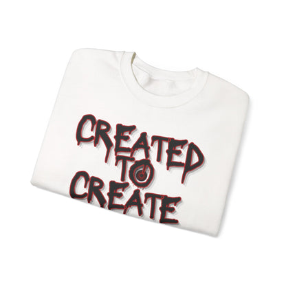 Created to Create Sweatshirt by Quinton Stocton Photography – DTFlex Graphic Sweatshirt
