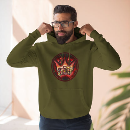 Quinton Stocton Photography Cardinal Crown Logo Hoodie – DTFlex Graphic Pullover
