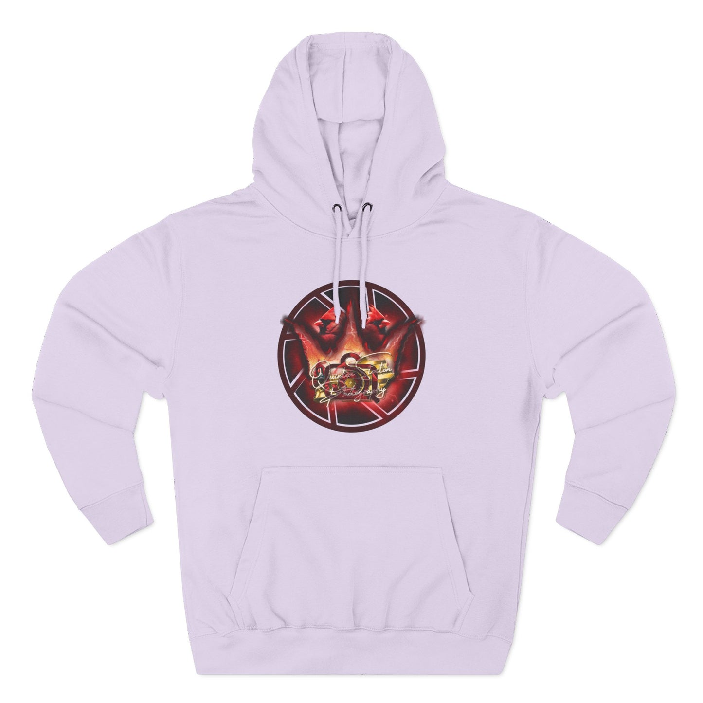 Quinton Stocton Photography Cardinal Crown Logo Hoodie – DTFlex Graphic Pullover