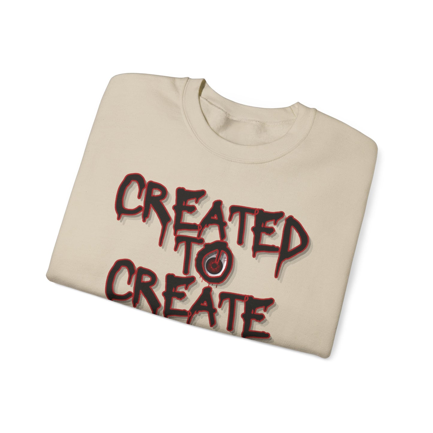 Created to Create Sweatshirt by Quinton Stocton Photography – DTFlex Graphic Sweatshirt