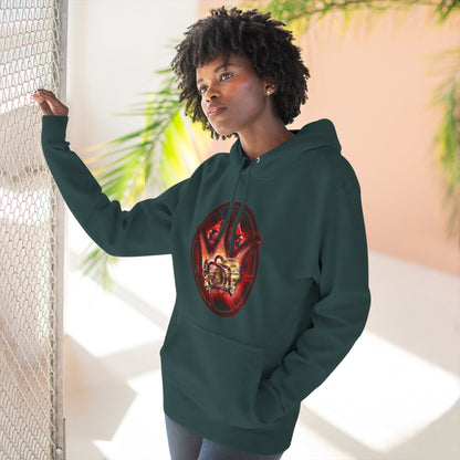 Quinton Stocton Photography Cardinal Crown Logo Hoodie – DTFlex Graphic Pullover