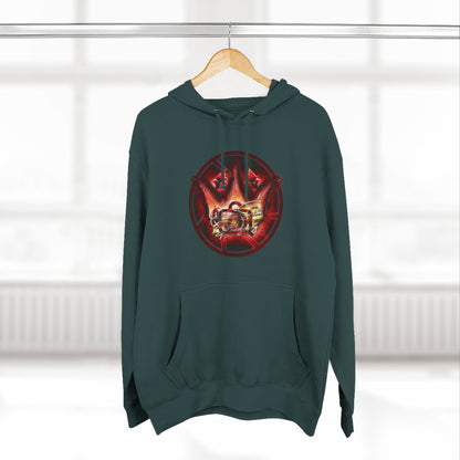 Quinton Stocton Photography Cardinal Crown Logo Hoodie – DTFlex Graphic Pullover