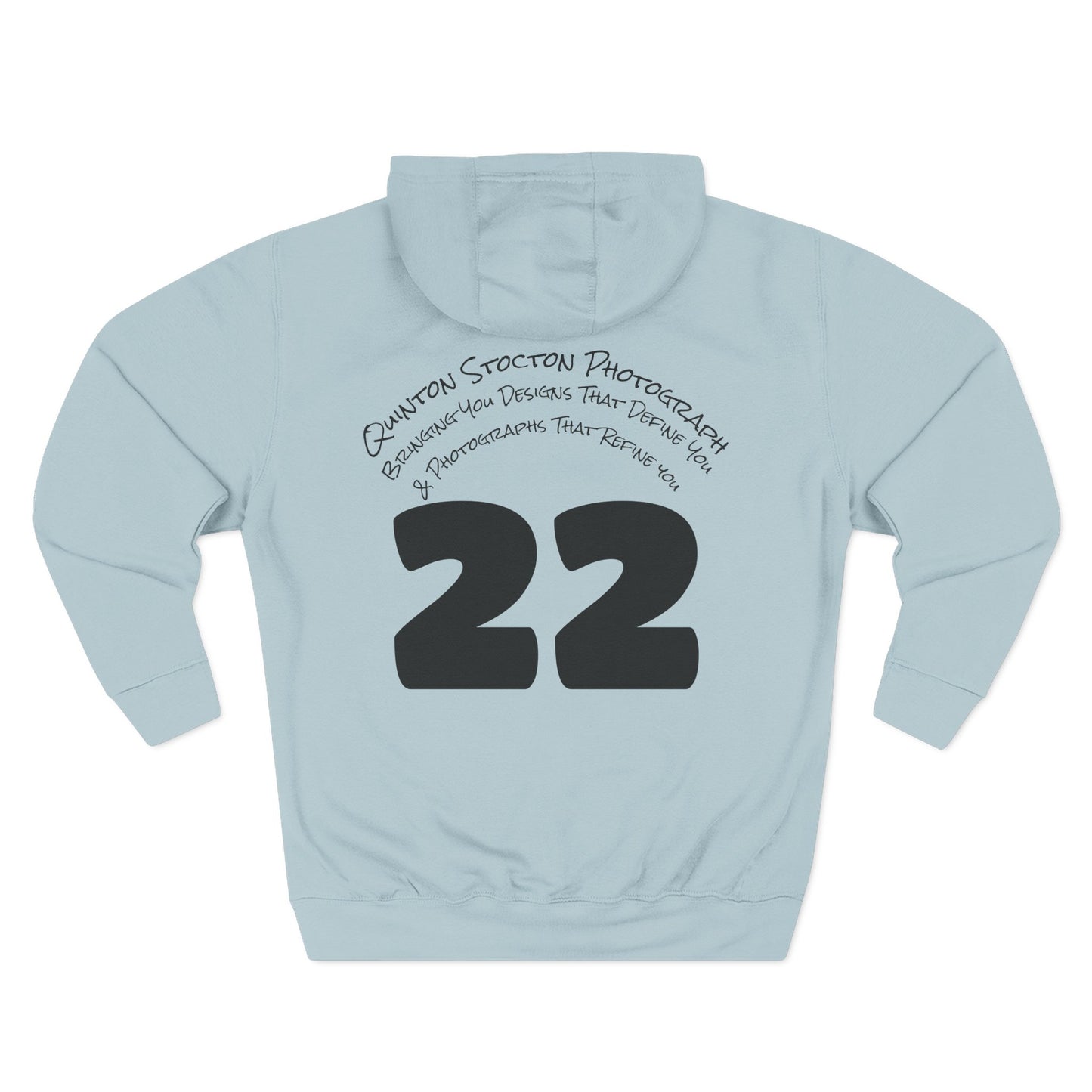 Quinton Stocton Photography Cardinal Crown Logo Hoodie – DTFlex Graphic Pullover