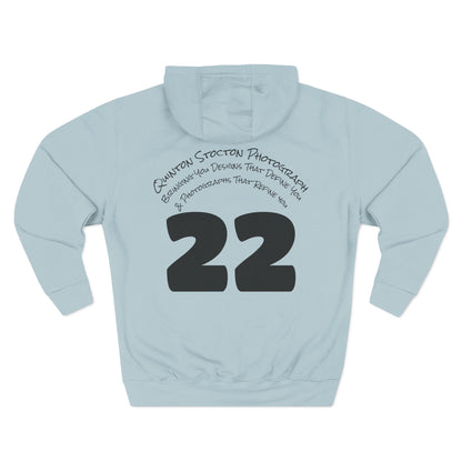 Quinton Stocton Photography Cardinal Crown Logo Hoodie – DTFlex Graphic Pullover