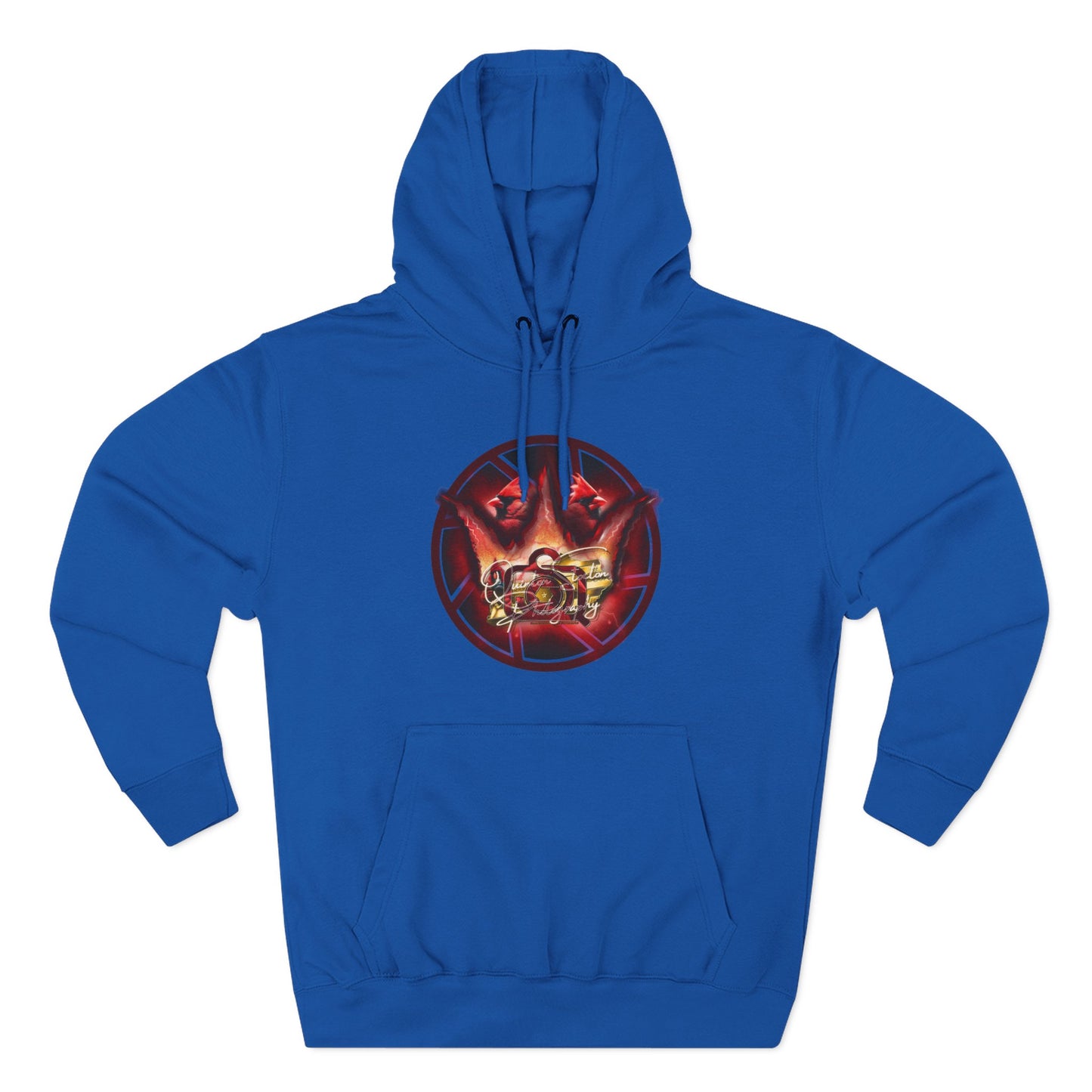 Quinton Stocton Photography Cardinal Crown Logo Hoodie – DTFlex Graphic Pullover