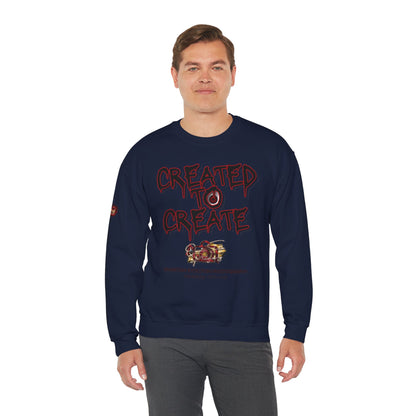 Created to Create Sweatshirt by Quinton Stocton Photography – DTFlex Graphic Sweatshirt