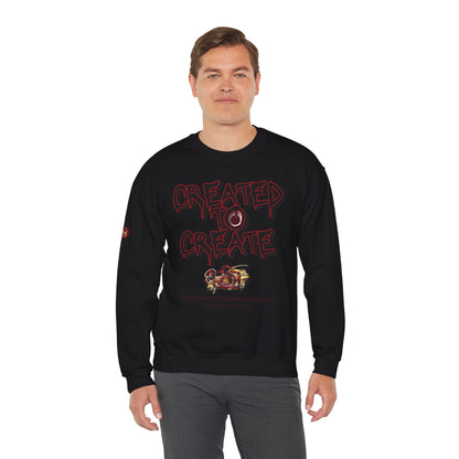 Created to Create Sweatshirt by Quinton Stocton Photography – DTFlex Graphic Sweatshirt