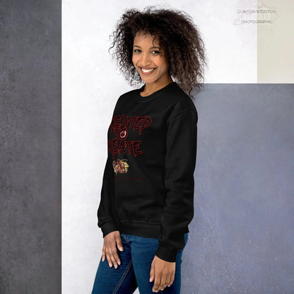 Artistic Graphic Design - Created to Create - Crewneck Sweatshirt - Unisex Heavy Blend - Quinton  Stocton Photography Quinton Stocton Photography Sweatshirt  Quinton Stocton Photography