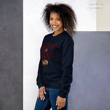 Artistic Graphic Design - Created to Create - Crewneck Sweatshirt - Unisex Heavy Blend - Quinton  Stocton Photography Quinton Stocton Photography Sweatshirt  Quinton Stocton Photography