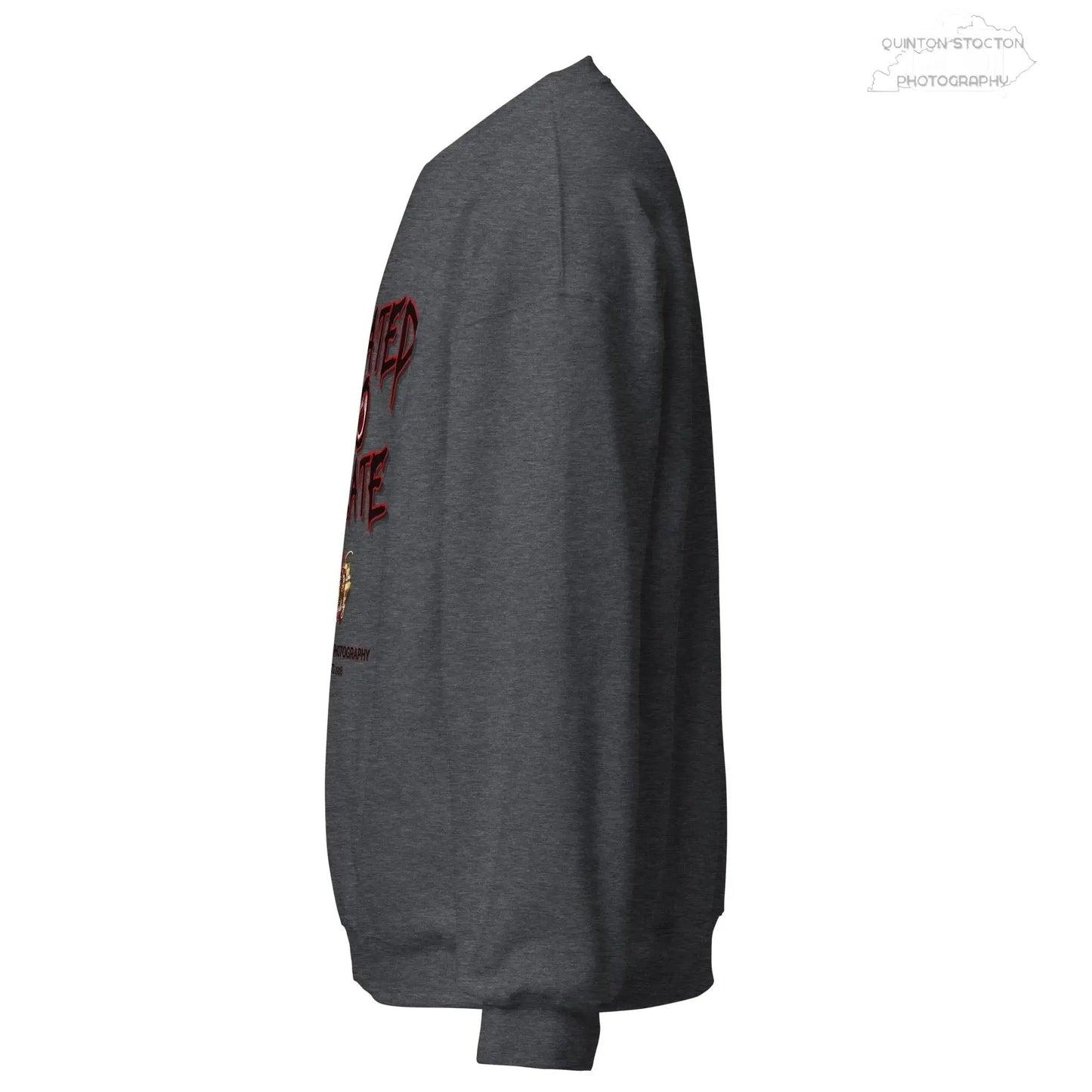 Artistic Graphic Design - Created to Create - Crewneck Sweatshirt - Unisex Heavy Blend - Quinton  Stocton Photography Quinton Stocton Photography Sweatshirt  Quinton Stocton Photography