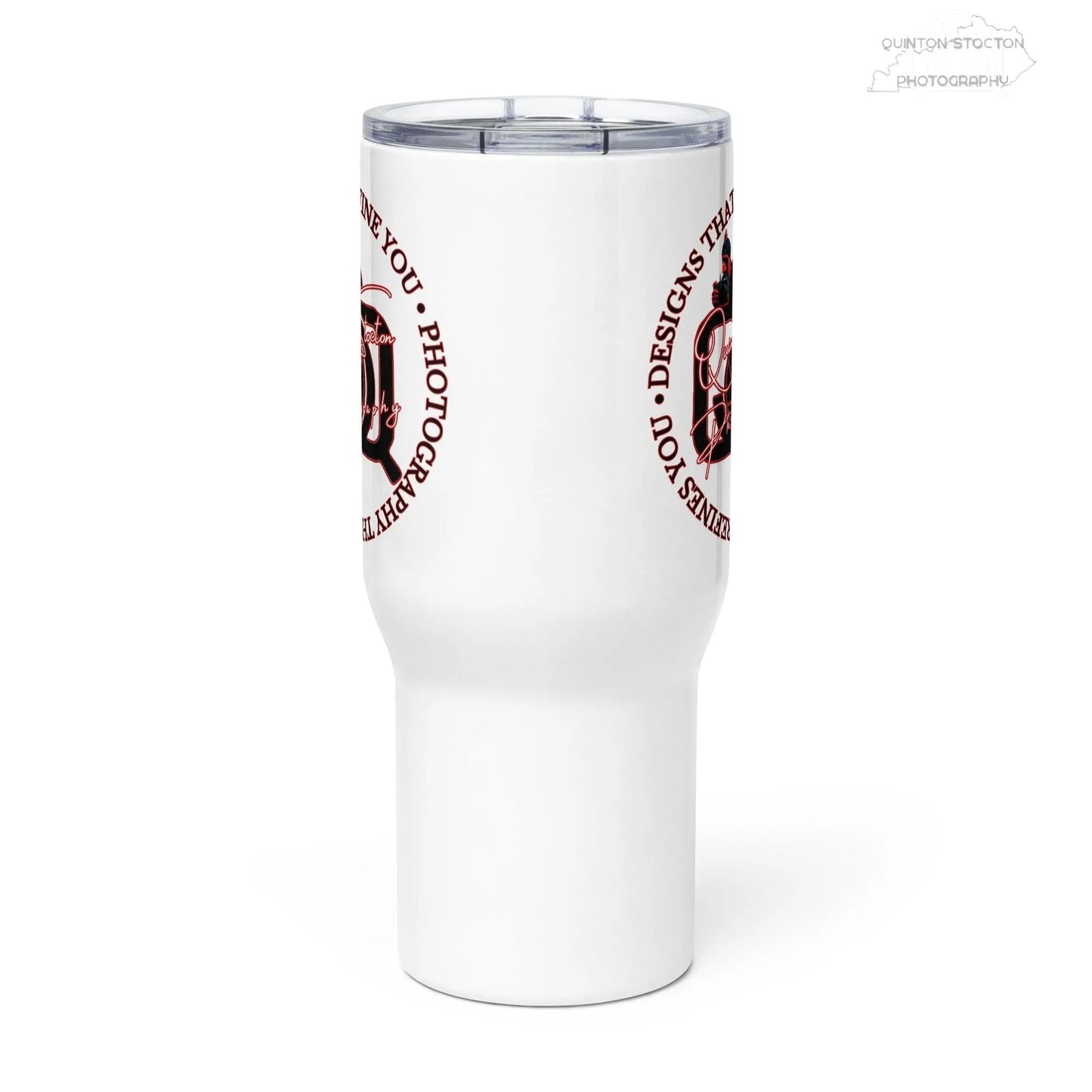“Designs that define you” Travel mug with a handle - Quinton Stocton Photography Printful Mugs  Quinton Stocton Photography
