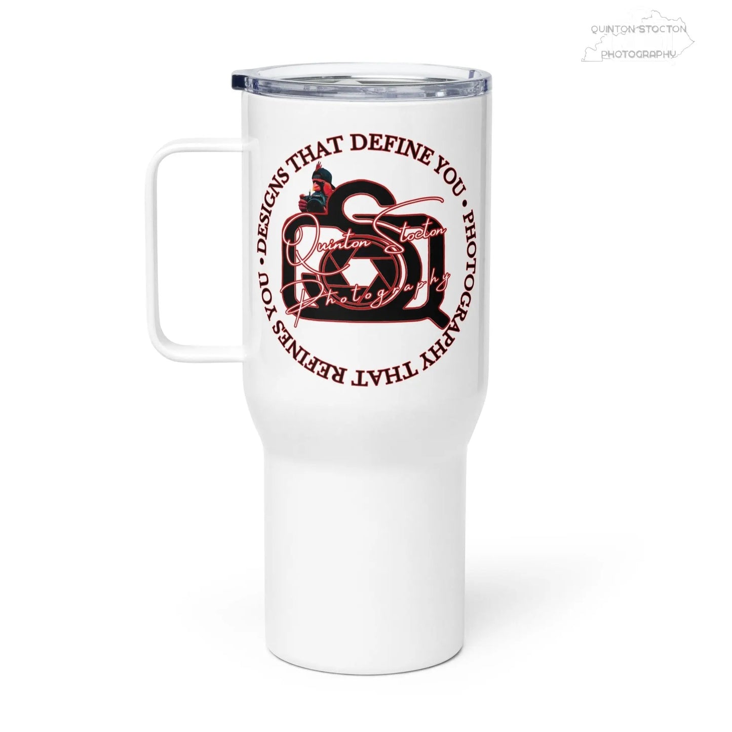 “Designs that define you” Travel mug with a handle - Quinton Stocton Photography Printful Mugs 24.99 Quinton Stocton Photography 25 oz