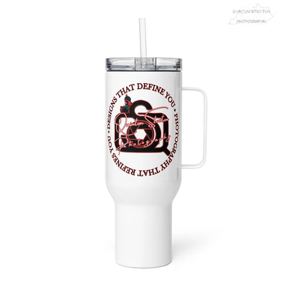 “Designs that define you” Travel mug with a handle - Quinton Stocton Photography Printful Mugs  Quinton Stocton Photography