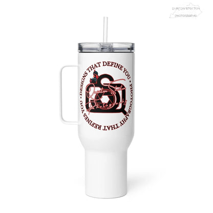 “Designs that define you” Travel mug with a handle - Quinton Stocton Photography Printful Mugs  Quinton Stocton Photography