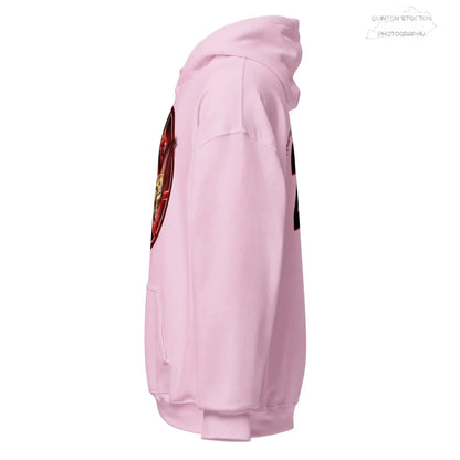 Fleece Hoodie - Quinton Stocton Photography Graphic Design Logo Crown Cardinal Lens Shutter 22 Quinton Stocton Photography Hoodie  Quinton Stocton Photography