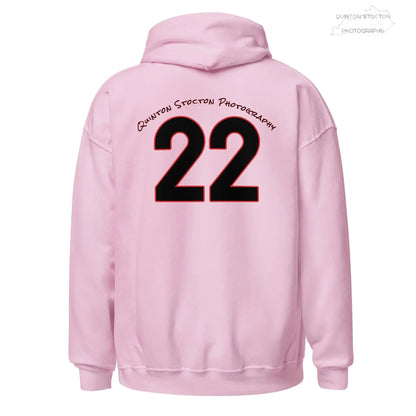 Fleece Hoodie - Quinton Stocton Photography Graphic Design Logo Crown Cardinal Lens Shutter 22 Quinton Stocton Photography Hoodie  Quinton Stocton Photography