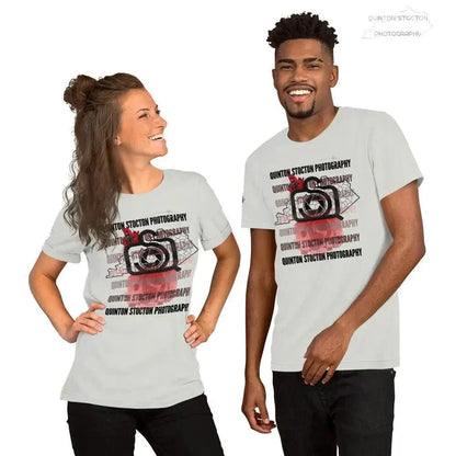 Printful Quinton Stocton Photography DTFlex Graphic Logo Tee - Premium Cotton Comfort - Apparel & Accessories > Clothing > Clothing Tops > T-Shirts T-Shirt-