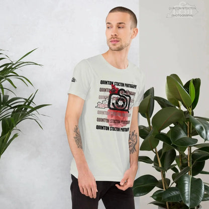 Printful Quinton Stocton Photography DTFlex Graphic Logo Tee - Premium Cotton Comfort - Apparel & Accessories > Clothing > Clothing Tops > T-Shirts T-Shirt-