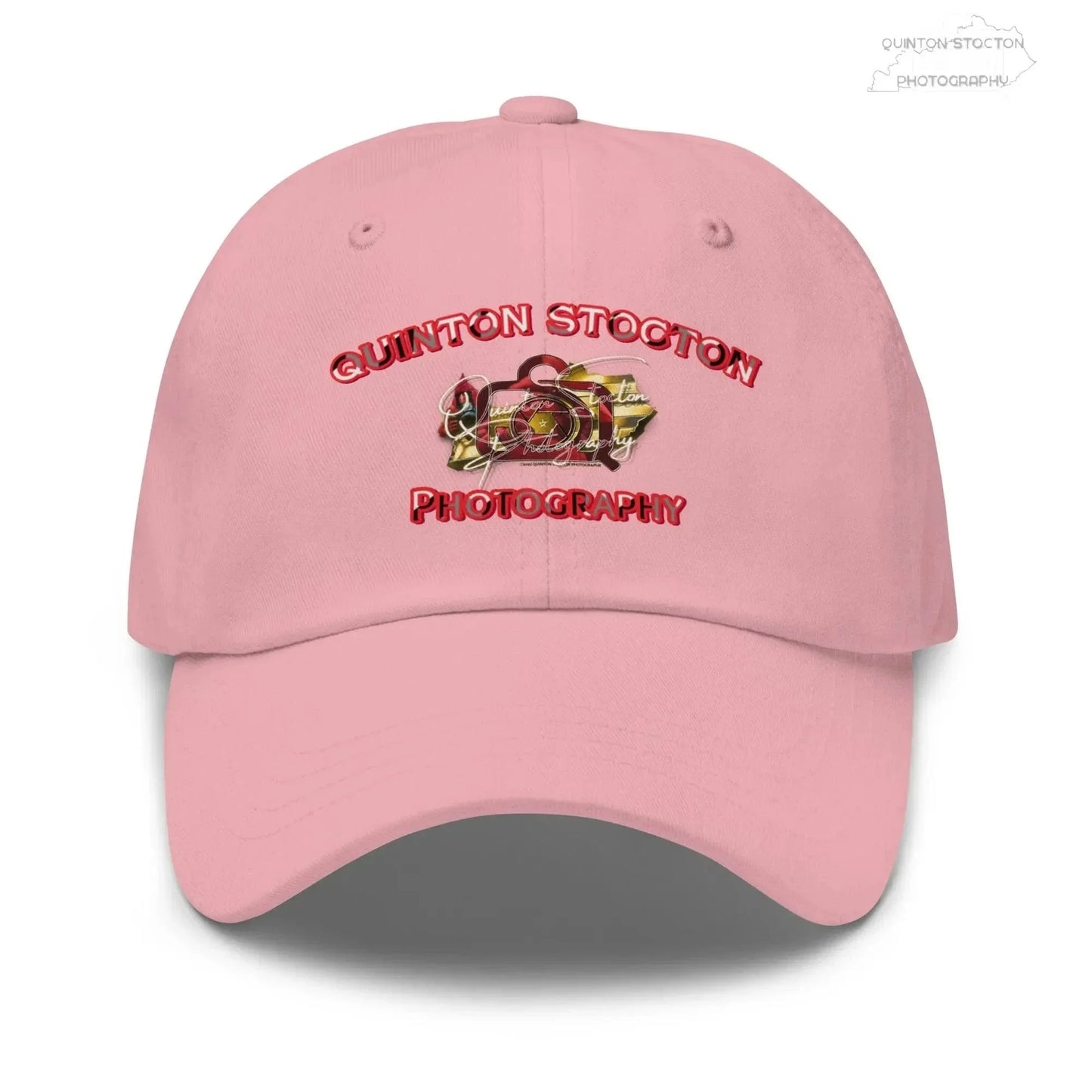 Printful Quinton Stocton Photography DTFlex Logo Hat - Adjustable Cotton Twill - Apparel & Accessories > Clothing Accessories > Hats > Baseball Caps Hat-