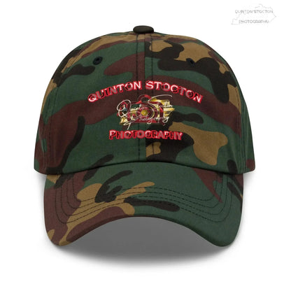 Printful Quinton Stocton Photography DTFlex Logo Hat - Adjustable Cotton Twill - Apparel & Accessories > Clothing Accessories > Hats > Baseball Caps Hat-