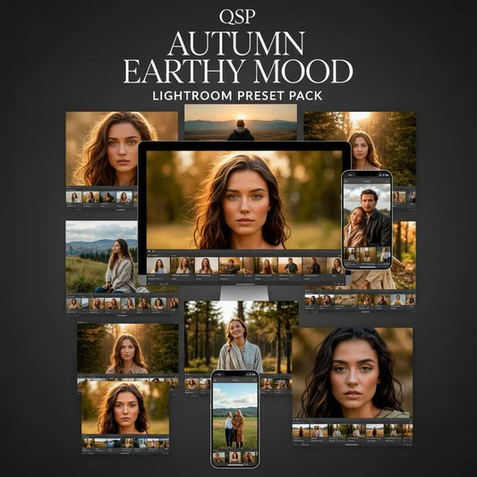 Quinton Stocton Photography Autumn Earthy Mood Lightroom Preset Pack - Software > Computer Software > Multimedia & Design Software > Graphic Design & Illustration Software Digital Service-