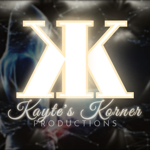 Professional logo design showcasing "Kayte's Korner Productions" branding. Memorable, effective visual identity.