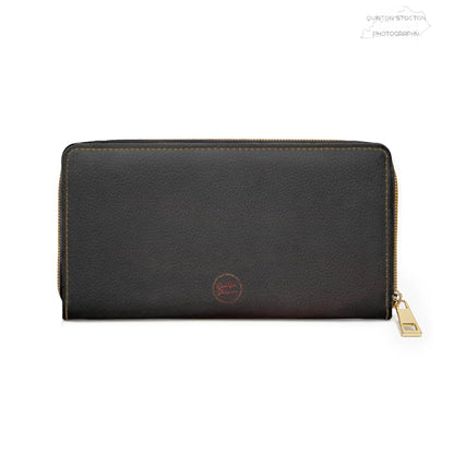Vegan Leather - “Digital Artisan Elite” Zipper Wallet for Creators and Business Travelers by Quinton Stocton Photography