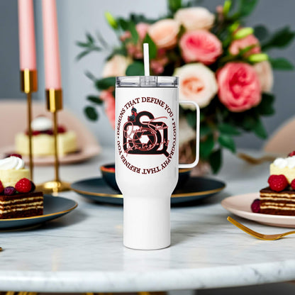 Designs that define you - Travel mug with a handle