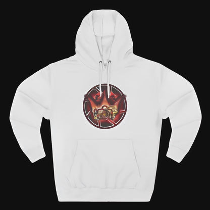Quinton Stocton Photography “Cardinal Crown” Logo 22 Hoodie – DTFlex Graphic Pullover