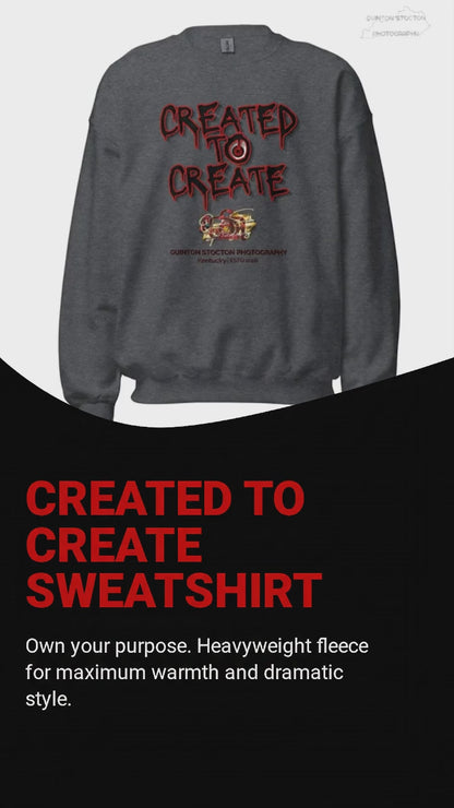 Quinton Stocton Photography Created To Create DTFlex Sweatshirt